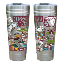 Load image into Gallery viewer, Mississippi State University Collegiate Thermal Tumbler (Set of 4) - PREORDER Thermal Tumbler catstudio
