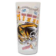 Load image into Gallery viewer, Missouri, University of (Mizzou) Collegiate Drinking Glass - catstudio