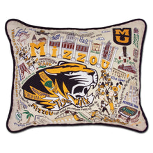Load image into Gallery viewer, Missouri, University of (Mizzou) Collegiate Embroidered Pillow - catstudio 
