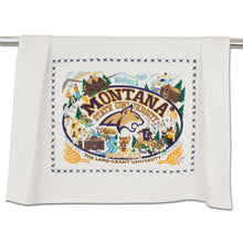 Load image into Gallery viewer, Montana State University Collegiate Dish Towel - catstudio 
