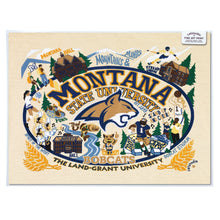 Load image into Gallery viewer, Montana State University Collegiate Fine Art Print - catstudio