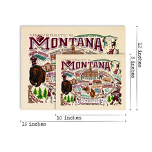 Load image into Gallery viewer, Montana, University of Collegiate Fine Art Print - catstudio