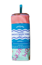 Load image into Gallery viewer, Nantucket Beach &amp; Travel Towel Beach &amp; Travel Towels catstudio 
