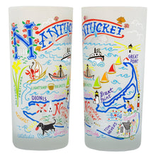 Load image into Gallery viewer, Nantucket Drinking Glass - catstudio