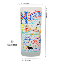 Load image into Gallery viewer, Nantucket Drinking Glass - catstudio