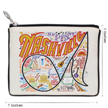 Load image into Gallery viewer, Nashville Zip Pouch - Natural - catstudio