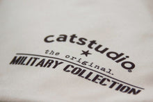 Load image into Gallery viewer, Navy Printed Pillow - catstudio