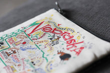 Load image into Gallery viewer, Nebraska Zip Pouch - Natural - catstudio