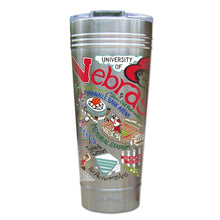 Load image into Gallery viewer, Nebraska, University of Collegiate Thermal Tumbler (Set of 4) - PREORDER Thermal Tumbler catstudio