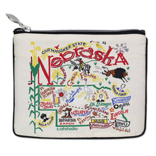 Load image into Gallery viewer, Nebraska Zip Pouch - Natural - catstudio