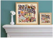 Load image into Gallery viewer, Nevada Fine Art Print Art Print catstudio 16"x16" - Framed
