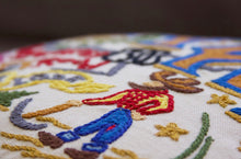 Load image into Gallery viewer, Nevada Hand-Embroidered Pillow - catstudio
