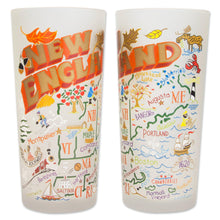 Load image into Gallery viewer, New England Drinking Glass - catstudio