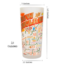 Load image into Gallery viewer, New England Drinking Glass - catstudio