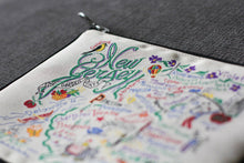 Load image into Gallery viewer, New Jersey Zip Pouch - Natural - catstudio