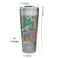 Load image into Gallery viewer, New Jersey Thermal Tumbler (Set of 4) - PREORDER Thermal Tumbler catstudio