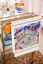 Load image into Gallery viewer, New Orleans Dish Towel - catstudio