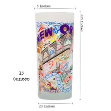 Load image into Gallery viewer, New Orleans Drinking Glass - catstudio