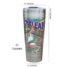 Load image into Gallery viewer, New Orleans Thermal Tumbler (Set of 4) - PREORDER Thermal Tumbler catstudio