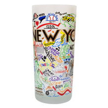 Load image into Gallery viewer, New York City Drinking Glass - catstudio