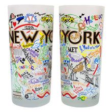 Load image into Gallery viewer, New York City Drinking Glass - catstudio
