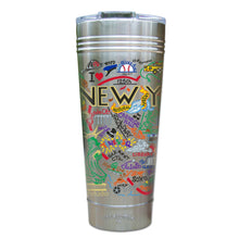 Load image into Gallery viewer, New York City Thermal Tumbler (Set of 4) - PREORDER Thermal Tumbler catstudio