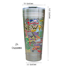 Load image into Gallery viewer, New York City Thermal Tumbler (Set of 4) - PREORDER Thermal Tumbler catstudio