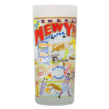 Load image into Gallery viewer, New York State Drinking Glass - catstudio