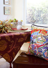Load image into Gallery viewer, New York State Hand-Embroidered Pillow - catstudio
