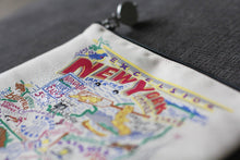 Load image into Gallery viewer, New York State Zip Pouch - Natural - catstudio