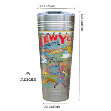 Load image into Gallery viewer, New York State Thermal Tumbler (Set of 4) - PREORDER Thermal Tumbler catstudio