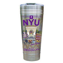 Load image into Gallery viewer, New York University (NYU) Collegiate Thermal Tumbler (Set of 4) - PREORDER Thermal Tumbler catstudio
