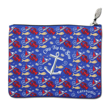Load image into Gallery viewer, Newport Zip Pouch - Pattern Pouch catstudio