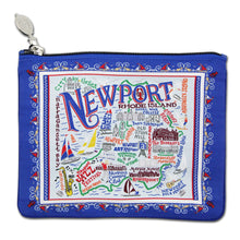 Load image into Gallery viewer, Newport Zip Pouch - Pattern Pouch catstudio