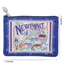 Load image into Gallery viewer, Newport Zip Pouch - Pattern Pouch catstudio