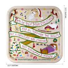 Load image into Gallery viewer, Night Before Christmas Birchwood Tray Trays catstudio