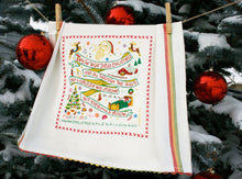 Load image into Gallery viewer, Night Before Christmas Dish Towel - catstudio