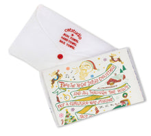 Load image into Gallery viewer, Night Before Christmas Dish Towel - catstudio