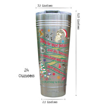 Load image into Gallery viewer, Night Before Christmas Thermal Tumbler (Set of 4) - PREORDER Thermal Tumbler catstudio