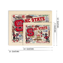Load image into Gallery viewer, North Carolina State University Collegiate Fine Art Print - catstudio