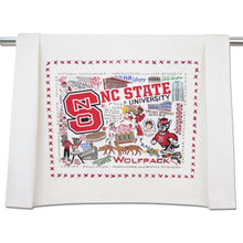 Load image into Gallery viewer, North Carolina State University Collegiate Dish Towel - catstudio