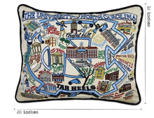 Load image into Gallery viewer, North Carolina, University of Collegiate Embroidered Pillow Pillow catstudio