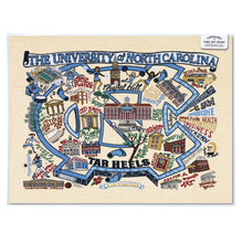 Load image into Gallery viewer, North Carolina, University of Collegiate Fine Art Print - catstudio
