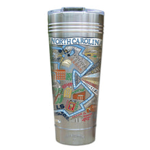 Load image into Gallery viewer, North Carolina, University of Collegiate Thermal Tumbler (Set of 4) - PREORDER Thermal Tumbler catstudio