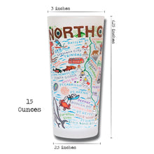 Load image into Gallery viewer, North Coast Drinking Glass - catstudio