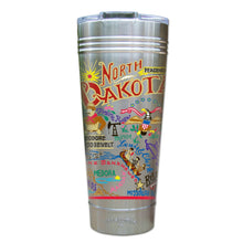 Load image into Gallery viewer, North Dakota Thermal Tumbler (Set of 4) - PREORDER Thermal Tumbler catstudio