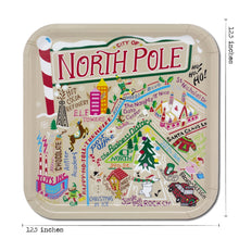 Load image into Gallery viewer, North Pole City Birchwood Tray Trays catstudio 
