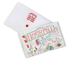 Load image into Gallery viewer, North Pole City Dish Towel - catstudio