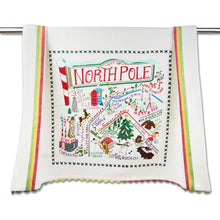 Load image into Gallery viewer, North Pole City Dish Towel - catstudio