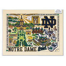 Load image into Gallery viewer, Notre Dame, University of Collegiate Fine Art Print - catstudio